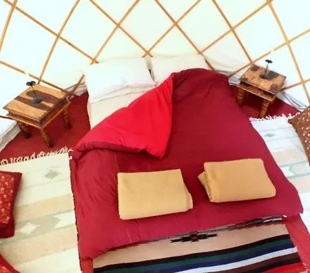 Festival Yurts Hay-On-Wye Hotel Exterior photo
