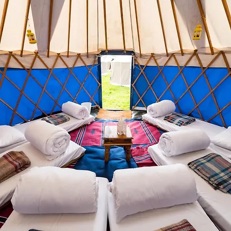 Festival Yurts Hay-On-Wye Hotel Exterior photo