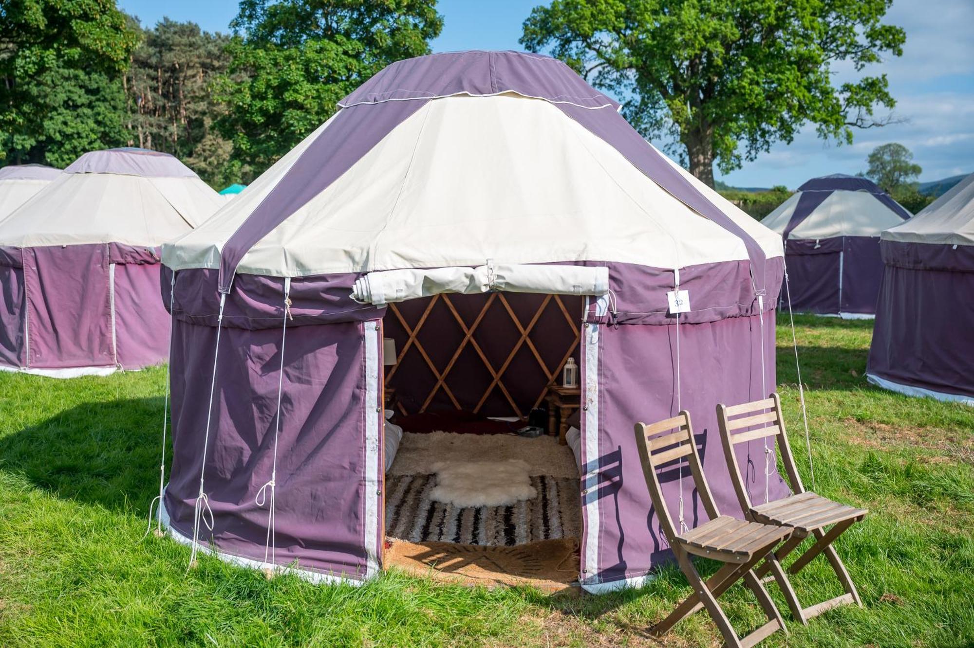 Luxury tent Festival Yurts Hay-On-Wye